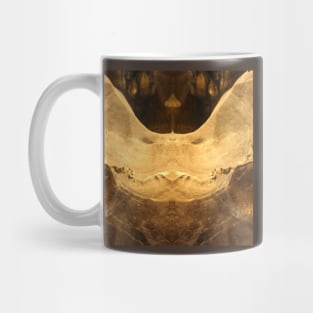 Egypt pyramid God figure - Squared Mug